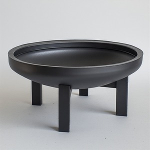 Brasero en métal de qualité supérieure conçu pour les espaces de divertissement en plein air, offrant une grande résistance et une finition lisse - Product Image 5