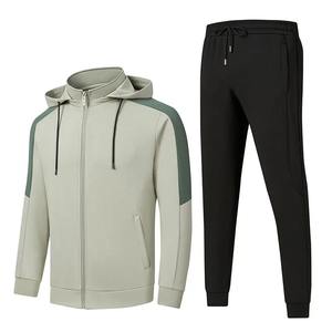 Conjuntos de chándal para hombre Sudadera con capucha y pantalones Mujer Jersey con capucha de color sólido + Pantalones Traje Ropa deportiva informal Conjuntos Hombre - Product Image 2