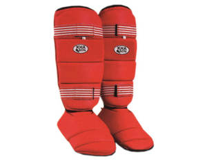 2025 alta calidad niños jóvenes deporte Shin Instep Pads KARATE Shin Guard fútbol y protección de fútbol hecho de cuero niños adultos - Product Image 6