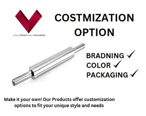 Factory Direct Supply of Stainless Steel Rolling Pin, Metal rolling pin, Stainless steel dough roller, Durable rolling pin - Product Image 3