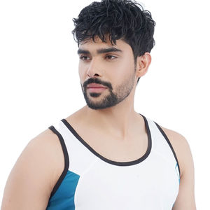 Nouveau débardeur de sport en coton personnalisé avec logo, pour la course à pied, musculation, vêtements de fitness, entraînement, débardeur de sport pour hommes, débardeur de gym pour hommes - Product Image 3