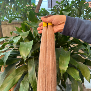 Cheveux en vrac non transformés usine en gros naturel vierge 100% humain Remy Extensions de cheveux cuticule alignée cheveux en vrac en vrac - Product Image 1