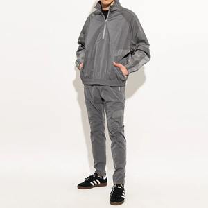 Chándal cortavientos de nailon Original 100% para hombre, logotipo personalizado, ajustado, estilo de gimnasio, técnica impresa, venta al por mayor, precio barato, Invierno - Product Image 1