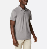 Chemises polo décontractées pour hommes, à col montant, à manches courtes, en tissu respirant et anti-transpiration, pour l'été