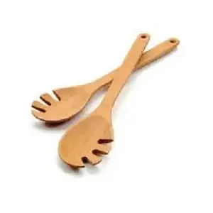 Mini cuchara de madera de mango ecológica, técnica pulida para servir la cena, té, café, sopa, mezcla y agitación de alimentos para bebés, sostenible - Product Image 1