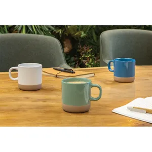 Taza de Cerámica Esmaltada Personalizada de 360 ml para Merchandising - Product Image 4