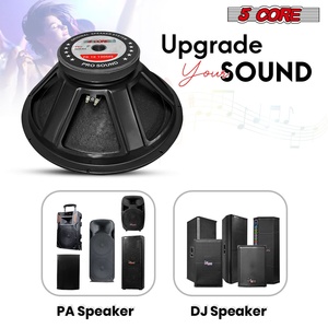 ลำโพงซับวูฟเฟอร์ 5 คอร์ 18 นิ้ว 600 วัตต์ RMS ฟูลเรนจ์ สำหรับงาน PA ดีเจ เสียงเบส 8 โอห์ม  อะไหล่เปลี่ยนได้ - Product Image 6