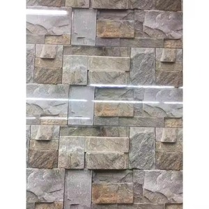 กระเบื้องเซรามิกพื้นผนังดูหิน3D แบบกำหนดเองขนาด300X600มม. 30x60ซม. 12X24นิ้วสีสดใส - Product Image 1