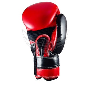 Guantes de boxeo para hombre, diseño de servicio OEM, guantes de boxeo de cuero PU personalizados de alta calidad - Product Image 3