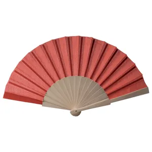 Ventaglio Promozionale Personalizzato per Feste con Design in Policotone e Legno - Product Image 4