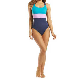 Maillot de bain professionnel en polyester à séchage rapide pour femmes maillot de bain de sport respirant une pièce maillot de bain - Product Image 4