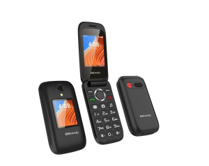 Téléphone <span class=keywords><strong>portable</strong></span> à clapet 4G pas cher avec gros boutons pour personnes âgées, 2,4 pouces + 1,77 pouces, avec fonction SOS - Product Image 4