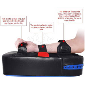 แผ่นเตะพื้นผิวขนาดใหญ่สำหรับฝึกเตะแบบมืออาชีพพร้อมโครงสร้างโฟมหลายชั้น - Product Image 5