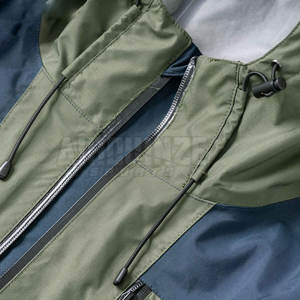 Nouveau design de vêtements personnalisés, style tendance, veste de pluie pour hommes, votre propre logo, bon fabricant, marque privée, vestes de pluie pour hommes - Product Image 3