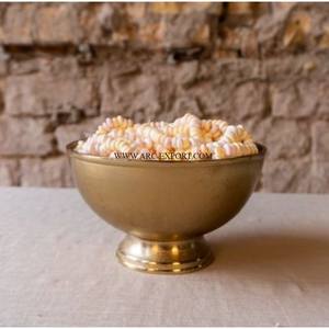 Cuencos chapados en oro de Metal de acero inoxidable de último diseño para servir chocolates y postres, cuenco de vajilla para servir - Product Image 1