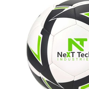 Next Tech Nouveau style Technologie hybride de football Ballon de match professionnel Matériau de texture en TPU Conception personnalisée et logo personnalisé - Product Image 4