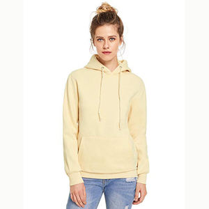 Casual White Women Pullover Hoodies Cotton Fleece Long Sleeve anti-ride respirant hoodies pour femme - Product Image 2