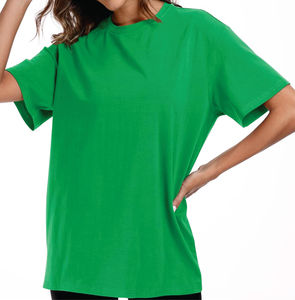 เสื้อยืดผ้าฝ้าย100% ทรงหลวมของผู้ชายเสื้อลำลองแขนสั้นแห้งเร็วระบายอากาศได้ดีผ้า200กรัม - Product Image 3