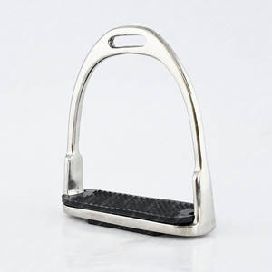 Özel binicilik güvenlik üzengi esnek üzengi çifti at binme paslanmaz çelik malzeme hafif istikrarlı platformu - Product Image 5