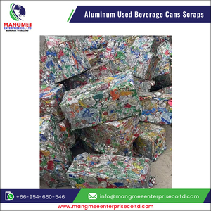 Proveedor Genuino de Chatarra de Aluminio Blanco Plateado de Grado AAA 99.90% de Alta Pureza, Latas de Bebidas Usadas de 25 kg para UBC - Product Image 2