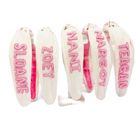   Serre-têtes personnalisés faits main indiens, multicolores, en forme de feuille nouée, avec perles, élégants pour les fêtes