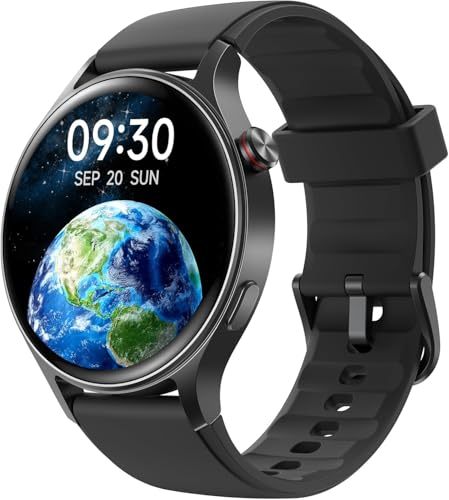 Men's Pro Smartwatch for 5.3 Call 1.32" AMOLED Display 110+ Sports 3ATM Waterproof FitnessTracker Sleep/SpO2 Monitor ForMagnetic