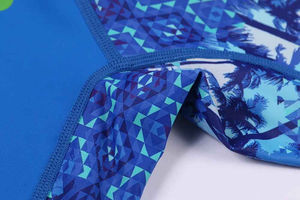 Rashguard Homme BJJ MMA Personnalisé Haute Qualité Imprimé Numérique Spandex/Polyester 200GSM Ajusté - Product Image 6