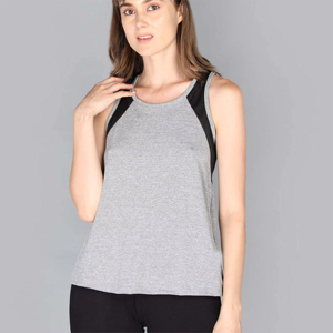 Débardeur athlétique pour femmes de qualité supérieure évacuant l'humidité léger idéal pour l'entraînement physique vêtements de tous les jours courte longueur tricoté - Product Image 1