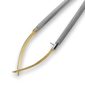 High Quality Castroviejo Manual Micro Scissors Needle <b>Holder</b> Straight Stainless Steel Surgical Instruments CE - Product Image 5