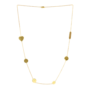 Collier de perles de pierres précieuses en onyx noir plaqué or 925 de haute qualité pour femmes bijoux fins - Product Image 3