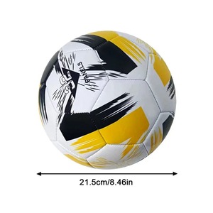Fútbol de fútbol respetuoso del medio ambiente de alta calidad promocional PVC PU logotipo personalizado tamaño 5 con vejiga de butilo para regalo - Product Image 6