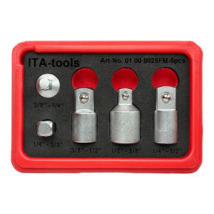 Taiwan Fournisseur OEM ODM 5pcs Adaptateur de prise 1/4 "Dr. 3/8 "Dr. 1/2 "Dr. Kit d'outils pour douilles d'entraînement - Product Image 2
