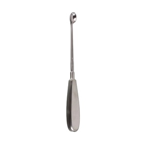 Curette à os suédoise 8.75 pouces 14mm outil médical orthopédique chirurgical ovale en acier inoxydable - Product Image 1