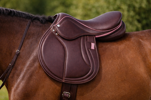 Equestrian Professional English Designer Leather Dressage Horse <b>Saddle</b> Wood Structure Premium Quality Durable Customizable - Product Image 4