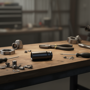 Juego de llaves de vaso fosfatadas de serie larga con accionamiento cuadrado hembra de 3/4'' y boca hexagonal - Product Image 3