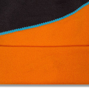 Nuevo Otoño e Invierno diseño personalizado moda Unisex Hip Hop Jacquard sombreros de punto estilo cálido calle Jacquard gorros - Product Image 5