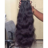 Cheveux Indiens Remy de Qualité Supérieure, Donneur Unique, Ondulation Profonde et Souple, Cheveux Vierges Non Traités du Temple, Transparent pour Lace Human