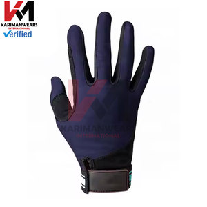Guantes de equitación inglés occidental El mejor diseño Guantes de agarre ecuestre Logotipo personalizado Equipo de equitación profesional Hombres Mujeres Jóvenes - Product Image 6
