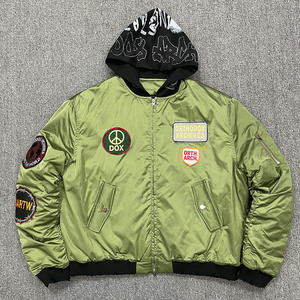 เสื้อแจ็คเก็ตวาร์ซิตี้ผู้ชายแบบลำลองสั่งทำพิเศษ คอตั้ง คุณภาพพรีเมียม  มีจำหน่ายหลายสี - Product Image 4