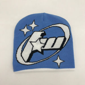 หมวกบีนนี่ถักนิตติ้งอบอุ่นมีสไตล์สำหรับกลางแจ้งอากาศหนาว - Product Image 3