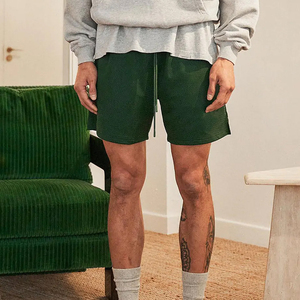 กางเกงขาสั้นตาข่ายไซส์ใหญ่พิเศษของผู้ชายสำหรับใส่ในฤดูร้อนกระเป๋าแบบปิดเอวยางยืดตกแต่งลายโลโก้ได้ตามต้องการ - Product Image 3