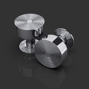 Boutons de mortaise avec vis visibles pour portes d'armoires améliorant la commode de cuisine meubles d'hôtel ou d'appartement pour villas - Product Image 3