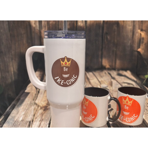 Termo Be Ike-Conic de 40 oz, Acero Inoxidable, Doble Pared, Aislamiento al Vacío, Diseño Novedoso para Viajes, Bebidas Frías/Calientes, 24 Horas de Aislamiento - Product Image 2