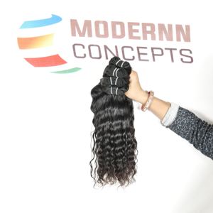 Pas cher brut non transformé Traitement chimique Aucun cheveux humains vente en gros vierge naturel fournisseur trame ondulée Bundle Extensions de cheveux humains - Product Image 6