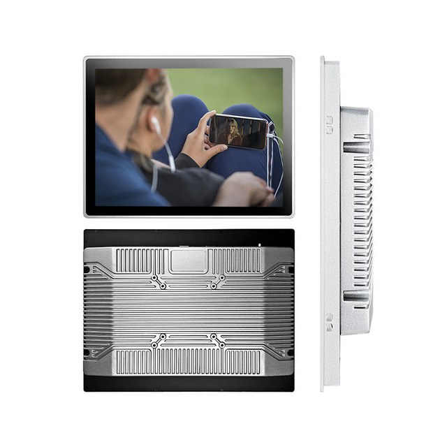 19 Inch Ip65 Waterproof All in One Pc Fanless Embedded Capacitive Industrial Pc Industrial Touchscreen Panel Pc
