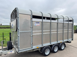 Livraison Rapide Remorque Agricole pour Bétail 14 pieds 7x12 7x14 6x12 6x14 Remorque Agricole Robuste Meilleure Offre Promotionnelle - Product Image 3
