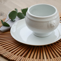 Sets de table ronds tissés en bambou Produits écologiques Fabriqués au Vietnam Décoration de table Vente en gros