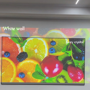 จอโปรเจคเตอร์แบบติดตั้งคงที่ ขอบบาง ขนาด 92 100 120 135 150 160 นิ้ว ป้องกันแสงรบกวน ALR สำหรับฉายภาพยนตร์ในบ้าน - Product Image 3