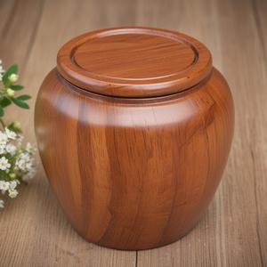 Urne funéraire en bois de haute qualité pour adultes Meilleure qualité Cendres adultes en bois uni à prix raisonnable Fournitures funéraires - Product Image 2