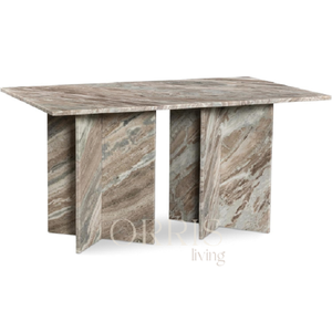 Mesa de Comedor Rectangular de Mármol Natural Moderno y Lujoso para Casa de Campo, Apartamento, Villa y Hotel, para Muebles de Sala de Estar - Product Image 5